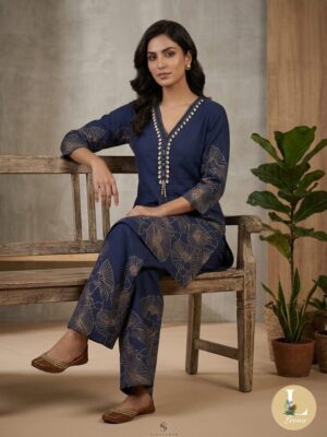 Navy Blue cordset